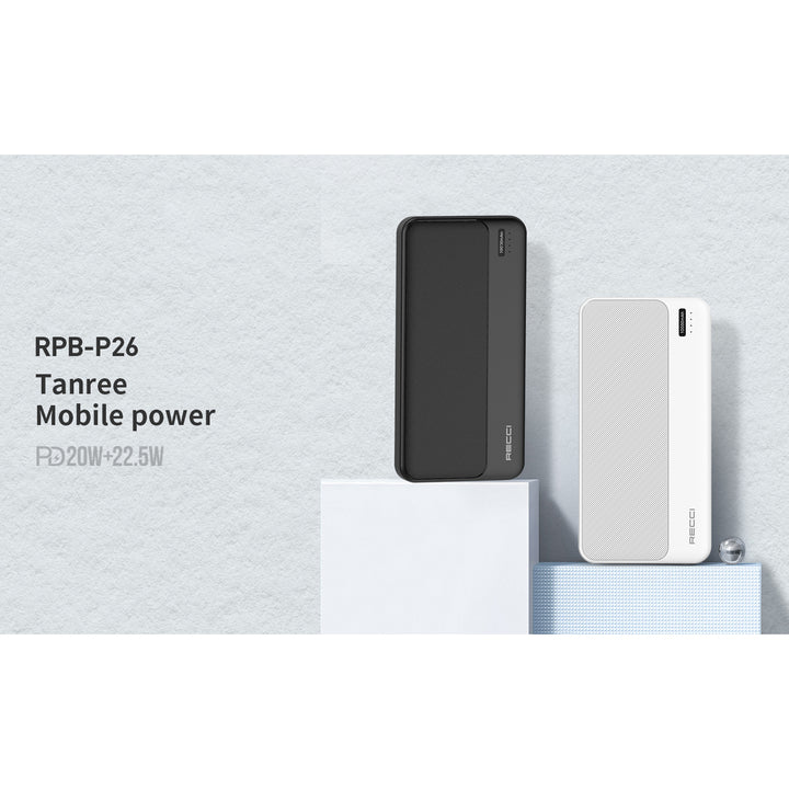 Recci Tanree Fast Charging Power Bank 10000mAh - iCase Stores