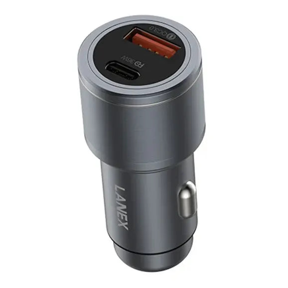 Lanex Car Charger With Dual Port 36 Watt - iCase Stores