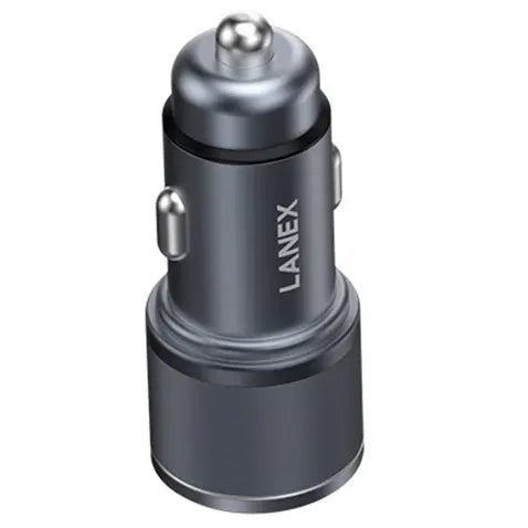 Lanex Car Charger With Dual Port 36 Watt - iCase Stores