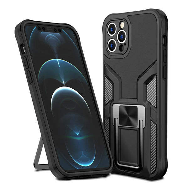 Armor Magnetic Shockproof Case with Foldable Holder - iCase Stores