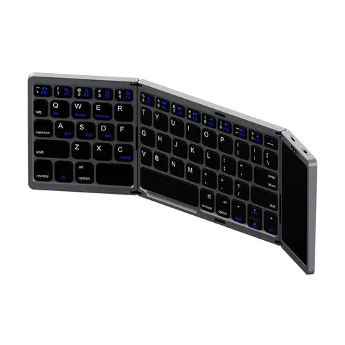 Recci Triple Folding Touch Bluetooth Keyboard - iCase Stores