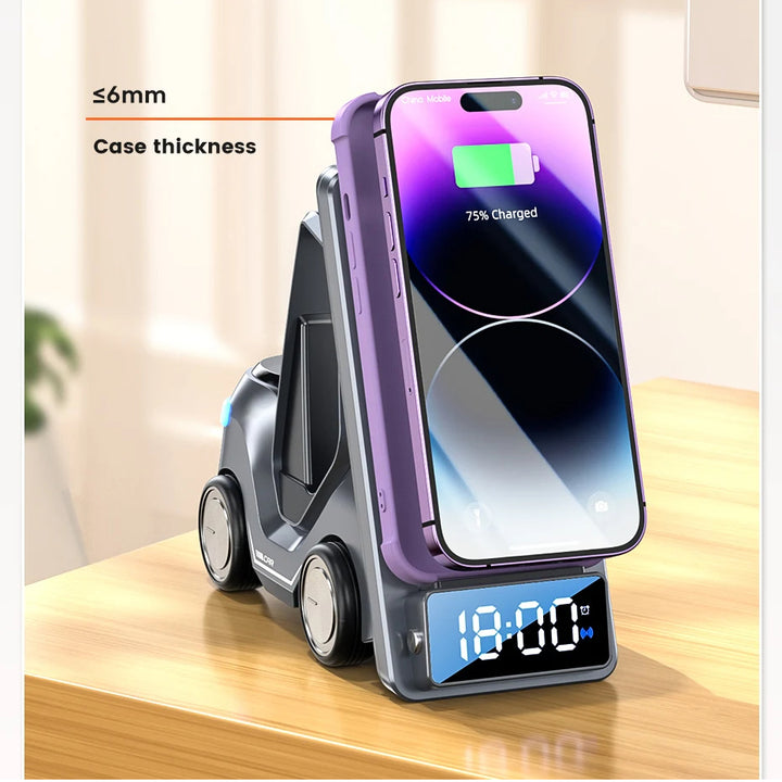 Recci 5-In-1 Cruiser Smart Wireless Charger 15W - iCase Stores