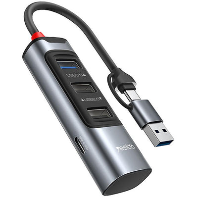 Yesido 6-In-1 Multifunction USB Docking Station - iCase Stores