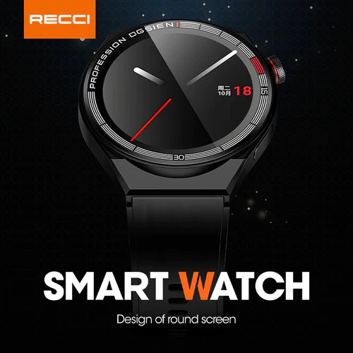 Recci Smart Watch with Round Screen - iCase Stores