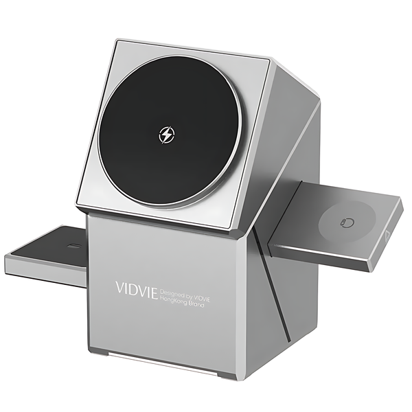 VIDVIE Wireless Charger 3-in-1 Touch Control Space Car Designed