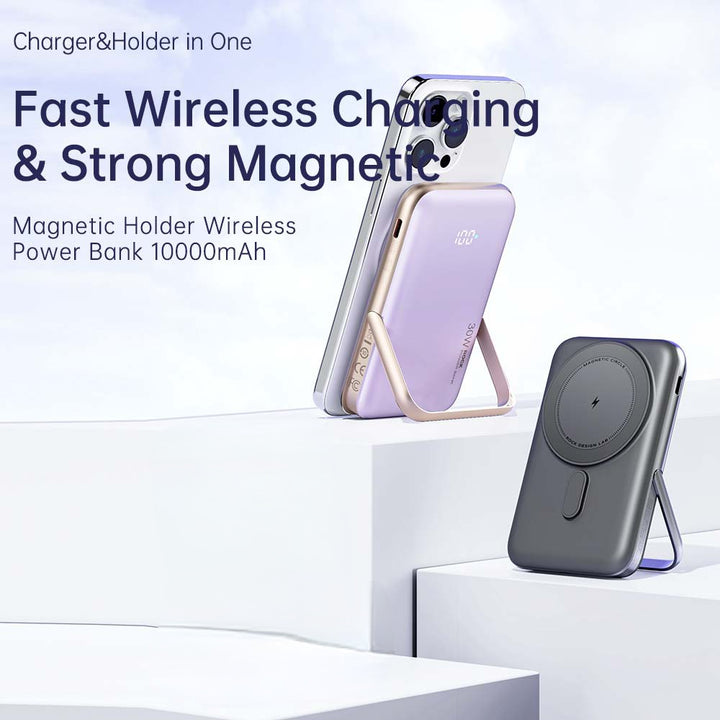 Rock Magnetic Wireless Fast Charger Power Bank 10000mAh /30W - iCase Stores