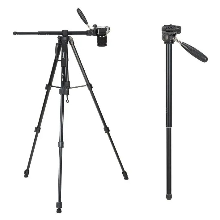 Jmary Rotatable Center Column Aluminum Alloy Stand Axis Horizontal Monopod Tripod for DSLR Camera - iCase Stores