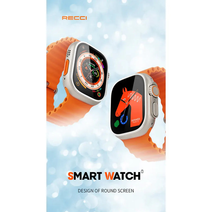 Recci Sports Smart Watch with Waterproof Square Screen - iCase Stores