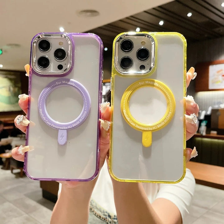 Transparent Acrylic With Magnetic Phone Case - iCase Stores