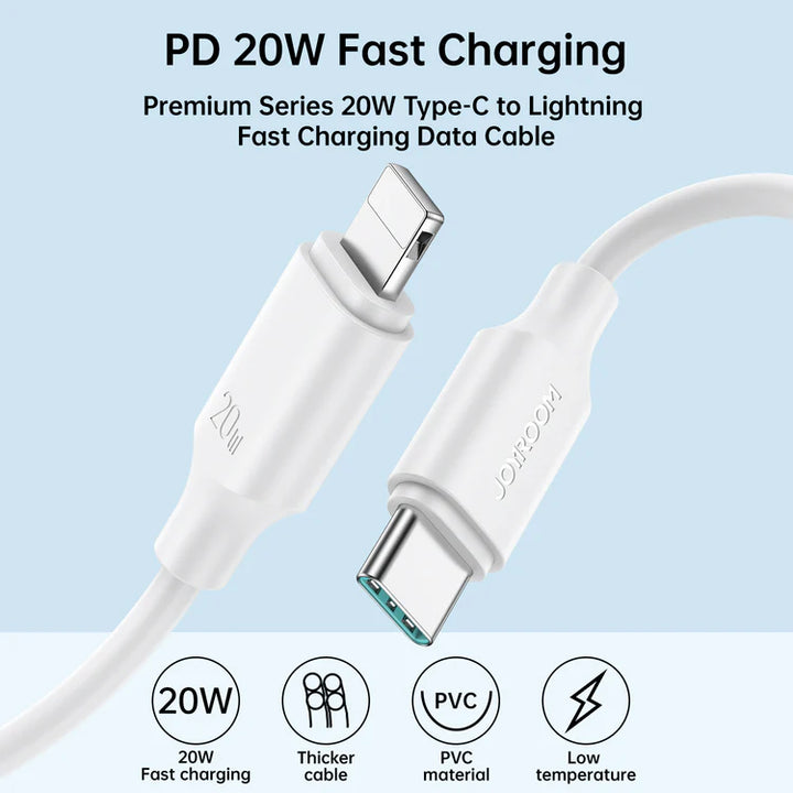 Joyroom Type-C to Lightning cable 20W - iCase Stores