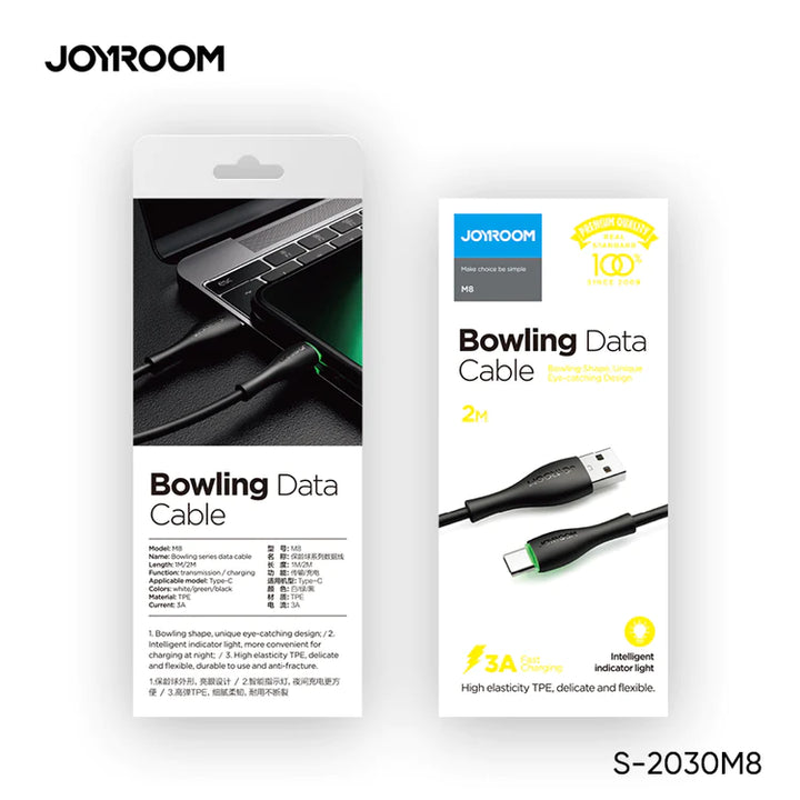 Joyroom Bowling USB to Lightning Data Cable 2.4A / 1m - iCase Stores