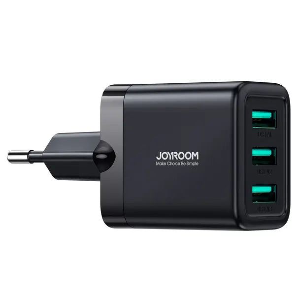 Joyroom 3 USB Smart Charger 17W - iCase Stores