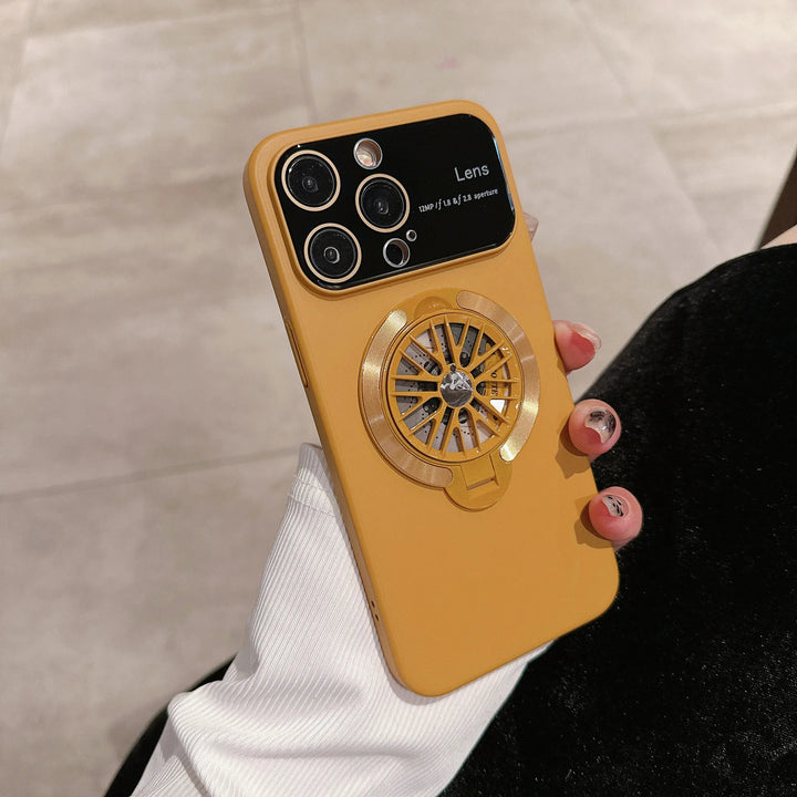 Gyroscope 360° Rotation Magnetic Stand Case With Camera Protection - iCase Stores