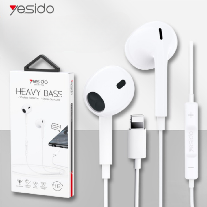 Yesido Heavy Bass Headphones For iphone - iCase Stores