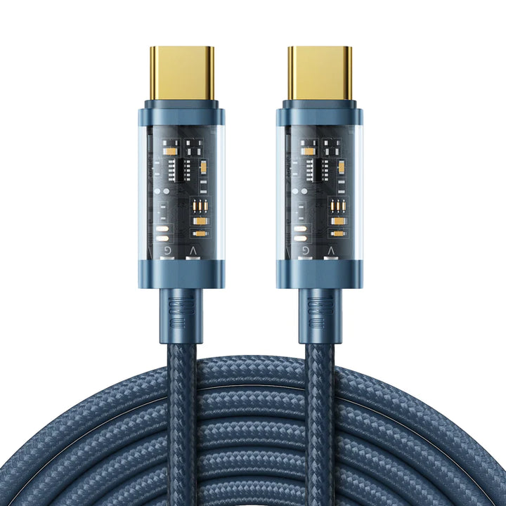 Joyroom Fast Charging Data Cable Type-C To Type-C 100W /1.2m - iCase Stores