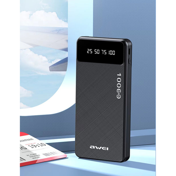 Awei 4 in 1 Fast Charging Power Bank 10000mAh - iCase Stores