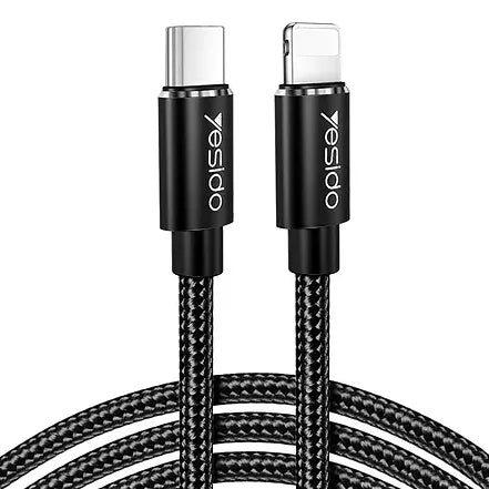 Yesido Type-C to Lightning Data Cable 1.2m - iCase Stores