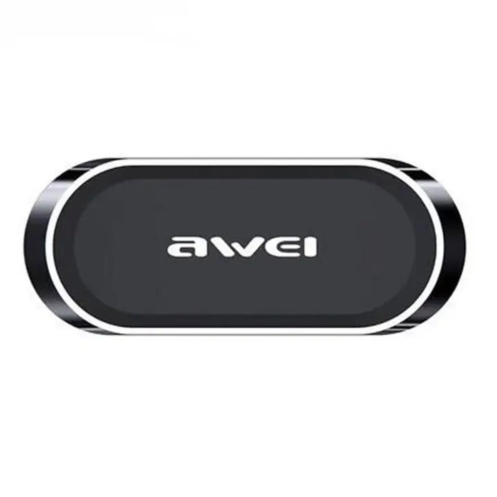 Awei Universal Magnetic Car Mount Holders Metal Mini Stand Car Phone Holder Rotate 360 Degrees Strong Magnet - iCase Stores