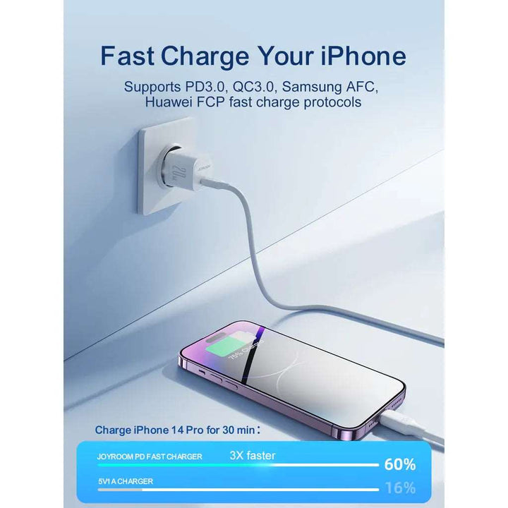 Joyroom Mini  Fast Charger PD 20W - iCase Stores