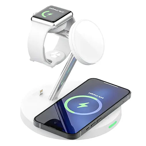 Recci 5 In 1 Wireless Charger Stand 15W - iCase Stores