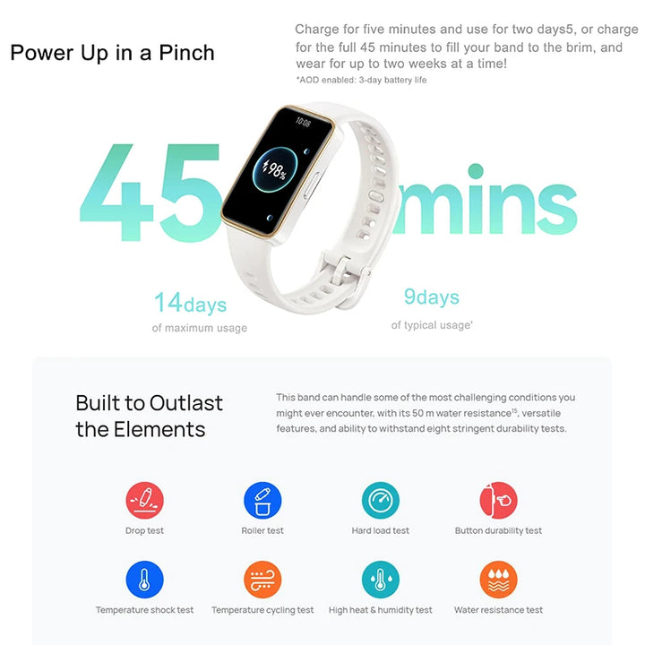 Huawei Band 9 Smart Watch Bluetooth Connected Phone Music Fitness Sports Bracelet Sleep Health Management - iCase Stores