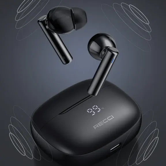 Recci Warrior ANC Wireless Bluetooth 5.3 In-Ear AirPods - iCase Stores