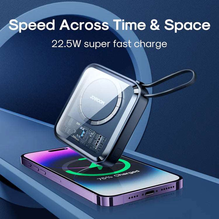 Joyroom Icy Series 22.5W Magnetic Wireless Power Bank 10000mAh - iCase Stores