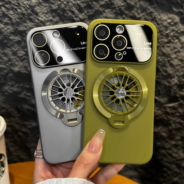 Gyroscope 360° Rotation Magnetic Stand Case With Camera Protection - iCase Stores