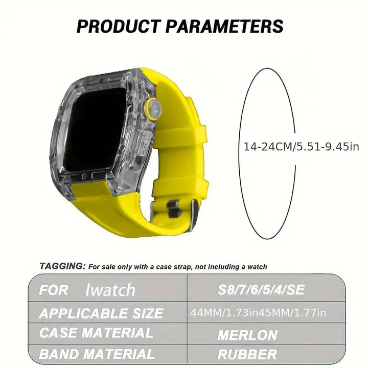 Luxury Modification Kit & Transparent Case for Apple Watch - iCase Stores