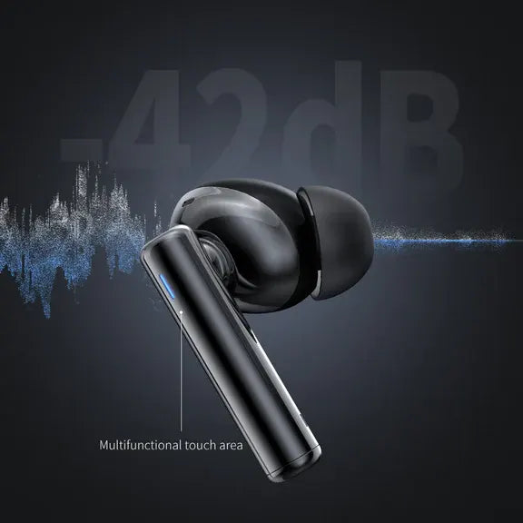 Recci Warrior ANC Wireless Bluetooth 5.3 In-Ear AirPods - iCase Stores