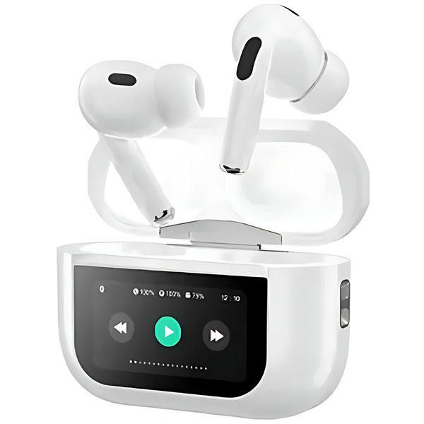 Touch Screen Earbuds with Active Noise Cancellation