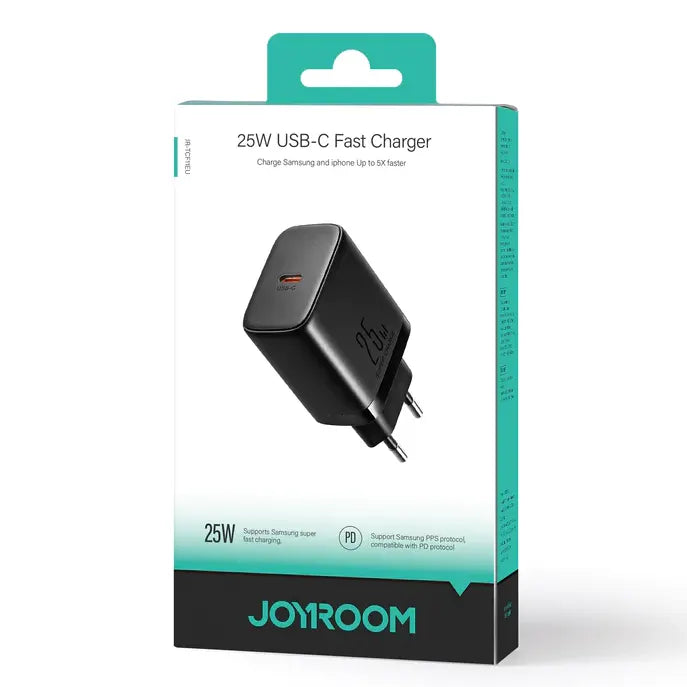 Joyroom Mini intelligent Type-C Fast Charger PD 25W - iCase Stores