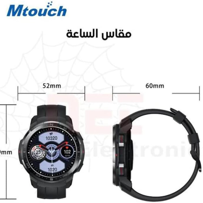 Mtouch Smart Watch GT30 Pro Charcoal Black - iCase Stores