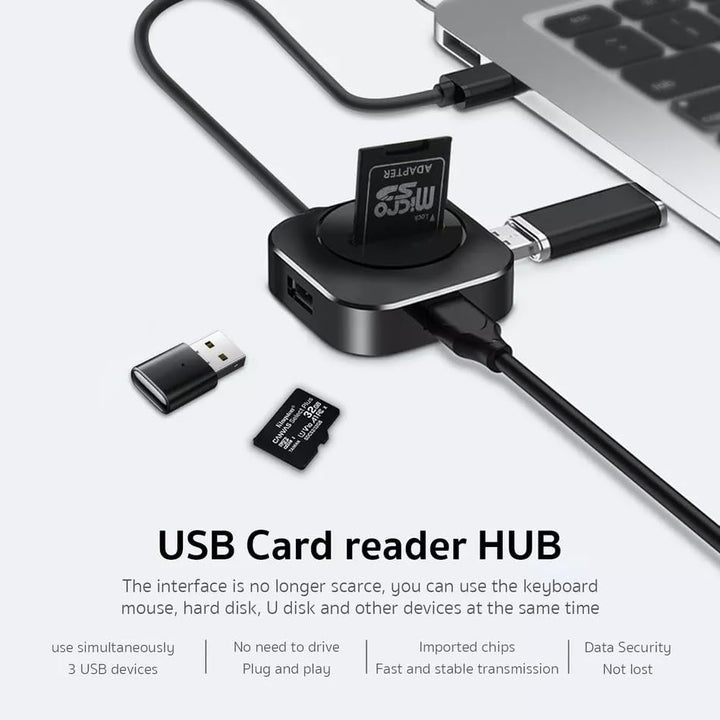 Coteetci Universal Card Reader Hub - iCase Stores