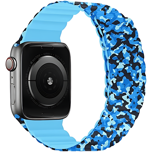 Silicone Print Patterns Watch Band For Apple Watch - iCase Stores