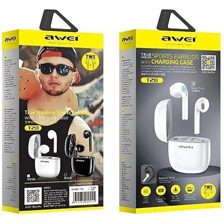 Awei Bluetooth Earphones  Wireless Earbuds Headphones With Microphone - iCase Stores