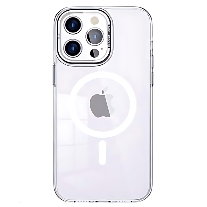 Transparent Magnetic Phone Case With Holder - iCase Stores