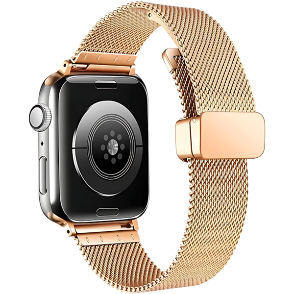 Luxury Milanese Magnetic Clasp Strap for Apple Watch