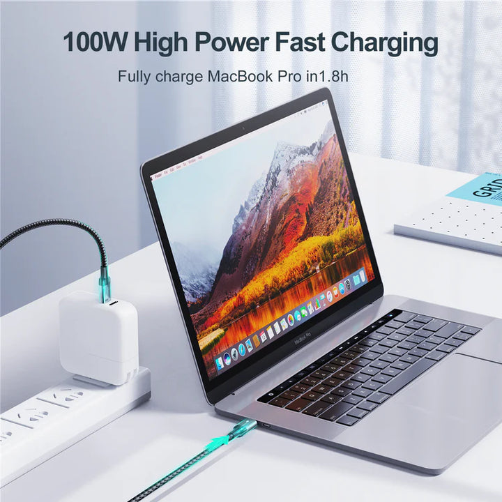 Joyroom Extraordinary Series Type-C To Type-C Fast Charging Data Cable 100W - iCase Stores