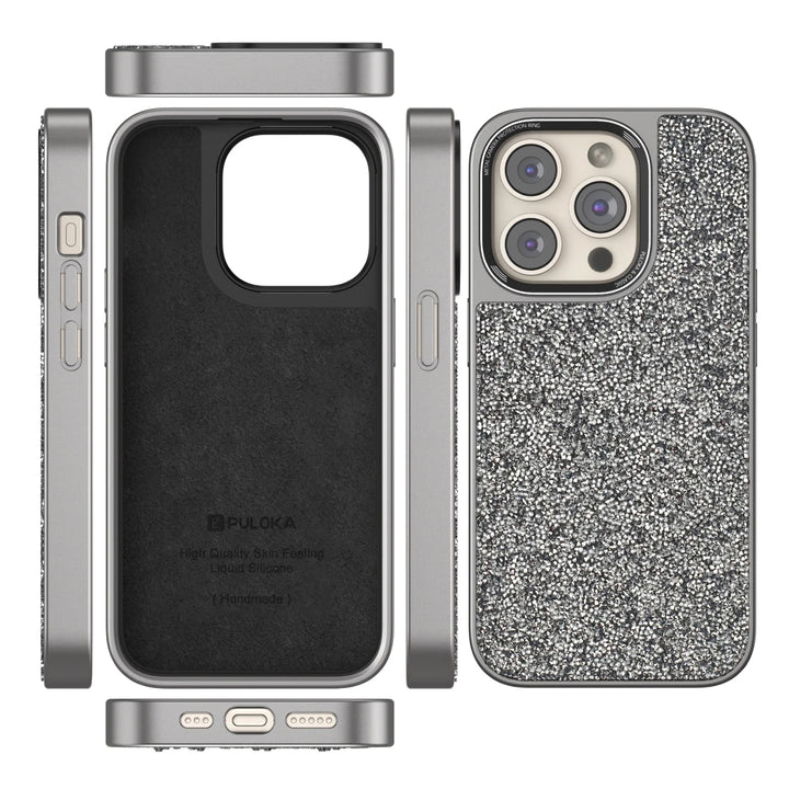 Puloka High Quality Luxury Diamond Case - iCase Stores