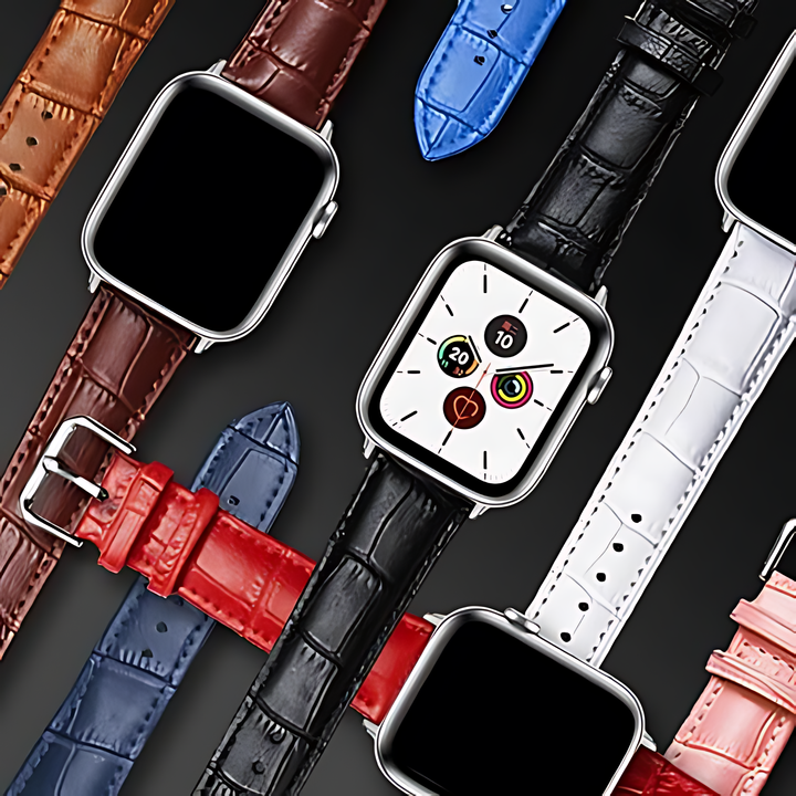 Leather Replacement Strap for Apple Watch - iCase Stores