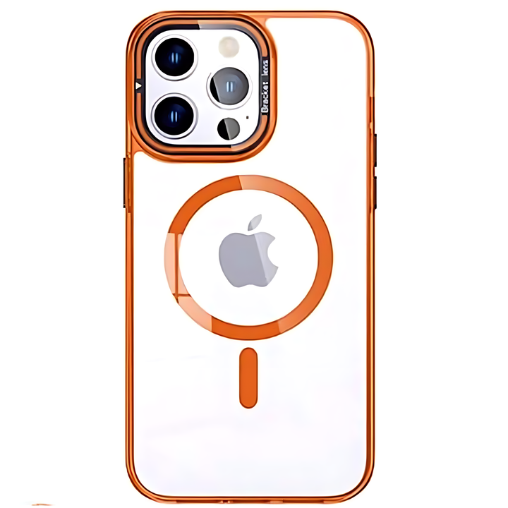 Transparent Magnetic Phone Case With Holder - iCase Stores