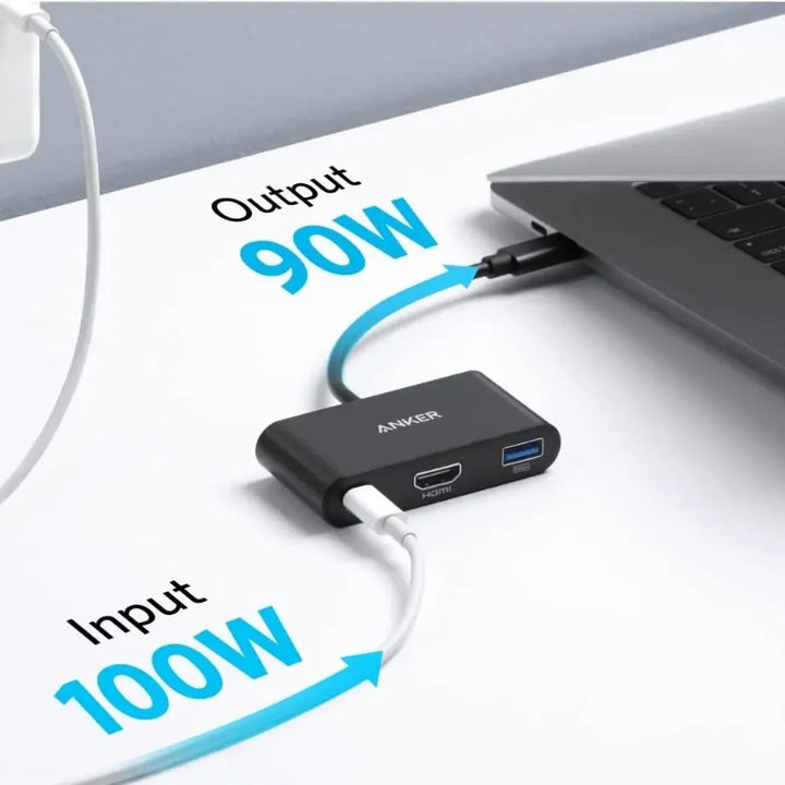 Anker 3-In-1 Multi Function Hub USB-C - iCase Stores