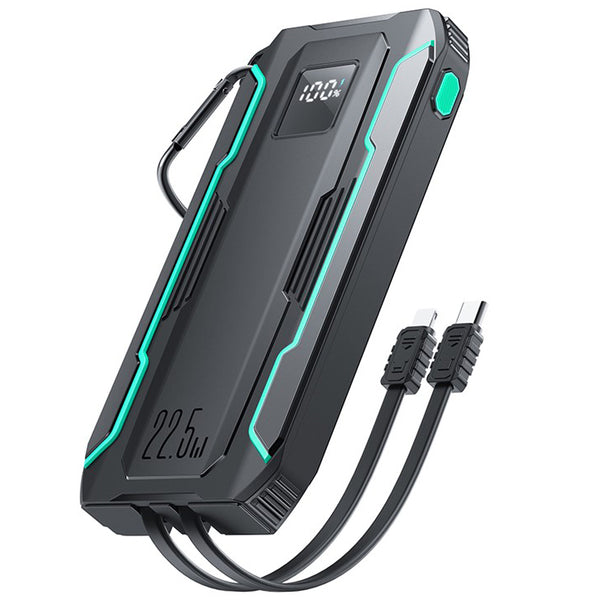 Joyroom Power Bank 2 In 1 Cables With SOS light 10000mAh / 22.5W - iCase Stores