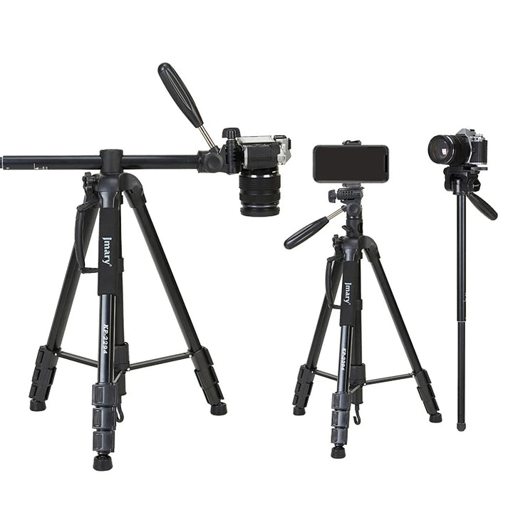 Jmary Rotatable Center Column Aluminum Alloy Stand Axis Horizontal Monopod Tripod for DSLR Camera - iCase Stores