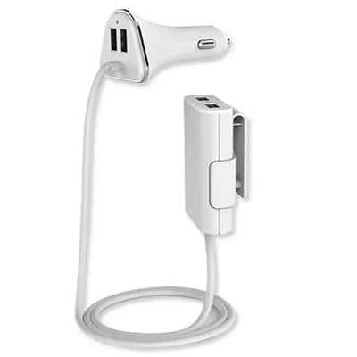 Awei 4 USB Ports Quick Car Charger with 1.8m Cable - iCase Stores