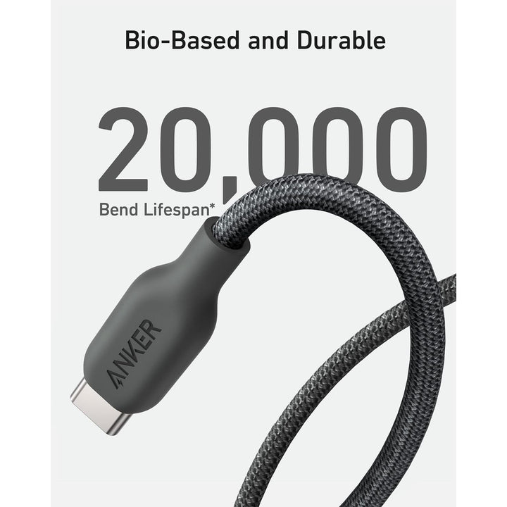 Anker 544 Bio Based & Durable Cable USB-C to USB-C 240W - iCase Stores