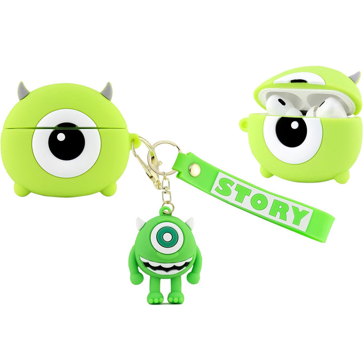 Green Monster Cute Cartoon Creative Fun Case - iCase Stores