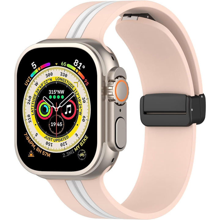 Soft Sport Silicone Magnetic Buckle For Apple Watch - iCase Stores