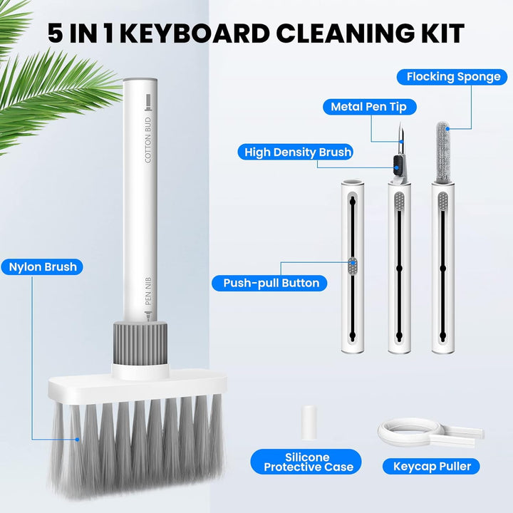 5-in-1 Multifunctional Keyboard Cleaning Brush - iCase Stores